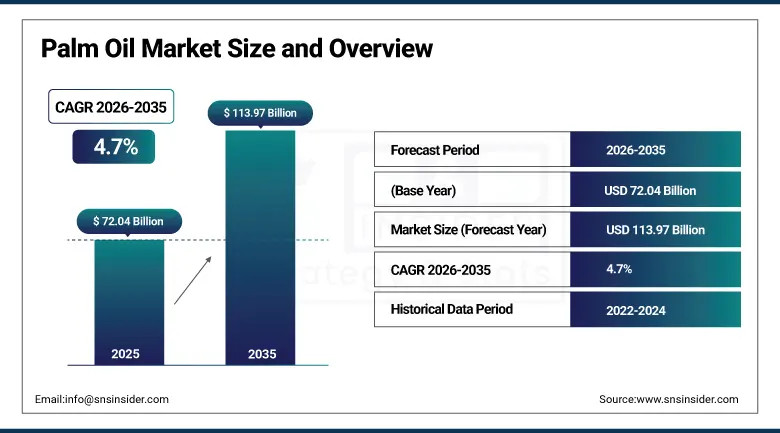 Palm Oil Market Size and Overview